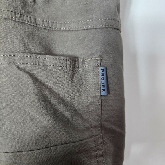 Projek Raw Men's Size L XAVIER Moss Solid Bungee Cargo Jogger Canvas Utility - Picture 3 of 10